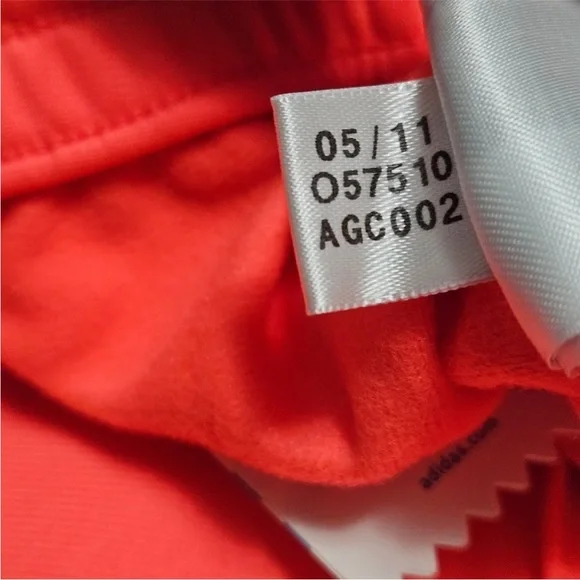 RETRO Adidas Originals Firebird Track Pant Coral/White BRAND NEW - Picture 4 of 12